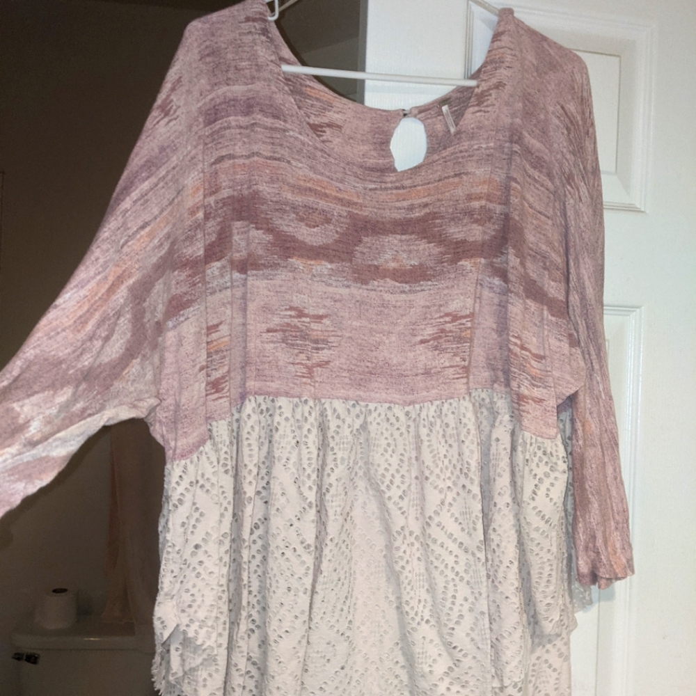 Free People Hippie Crochet Dress